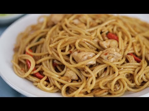 Kung Pao Chicken Pasta Recipe | Yummy PH