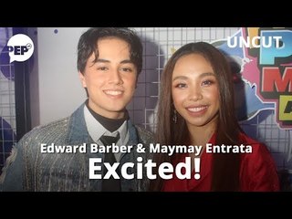 Maymay Entrata at Edward Barber, excited na sa bagong pagsasamahang proyekto