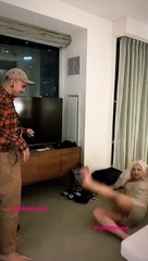 Farrah Moan trying to death drop