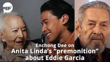Enchong Dee ikinuwento ang nakakakilabot na premonition ni Anita Linda kay Eddie Garcia