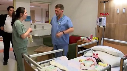 Ecrin bebek sağlığına kavuştu, gülücükler saçıyor