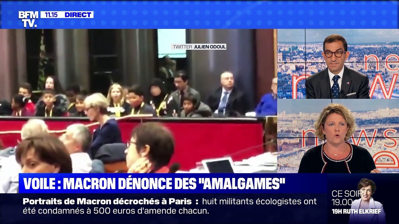 Voile : Macron dénonce des amalgames (3/3) - 16/10