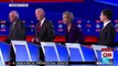 US Democrats go on attack against Warren on healthcare, taxes at debate