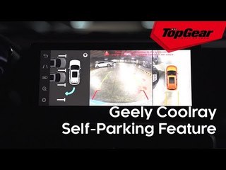 The Geely Coolray&#39;s self-parking feature