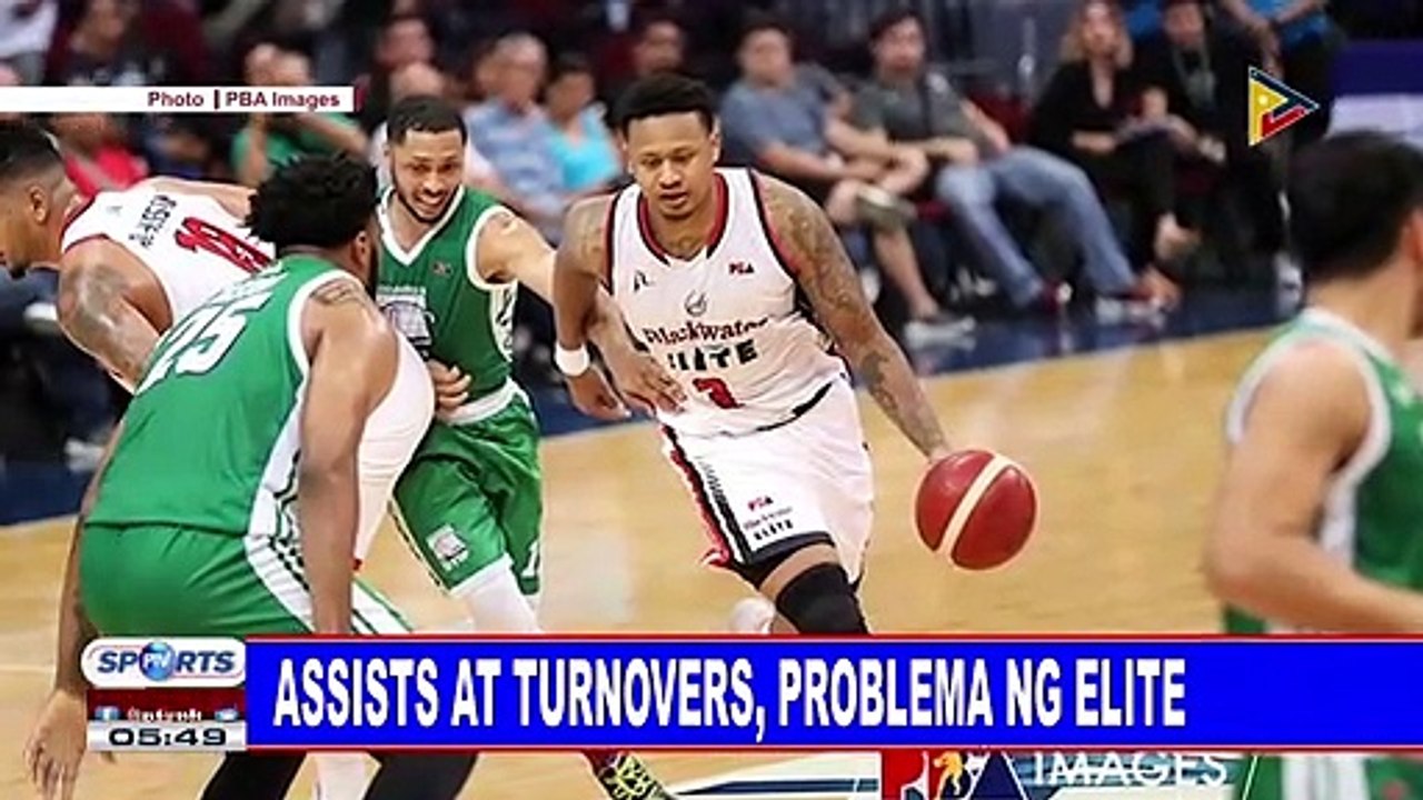 Assists at turnovers, problema ng Elite