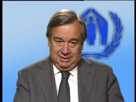 Message d'Antonio Guterres, Haut Commissaire aux Réfugiés