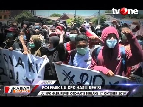 Polemik UU KPK Hasil Revisi di Detik-detik Terakhir
