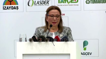 Bakan Pekcan - TÜRKTAY'ın "Yeşil Ekonomi Yolunda Sıfır Atık" Programı