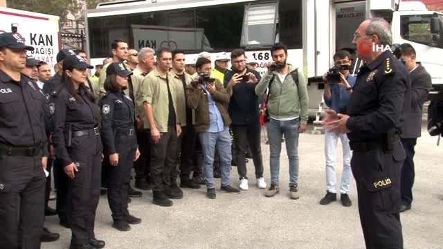 Konya Emniyetinden Barış Pınarı Harekatı'na kan bağışı desteği