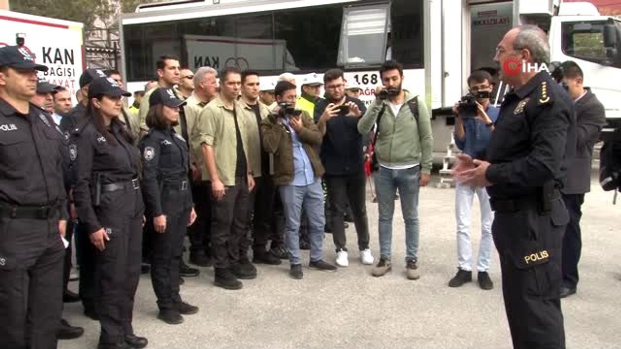 Konya Emniyetinden Barış Pınarı Harekatı'na kan bağışı desteği
