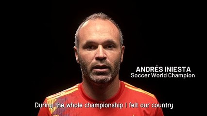 "Todos somos campeones" Nadal, Griezmann, Gasol, Márquez, Ysinbayeva, Rubio, Iniesta - Davis Cup by Rakuten Madrid Finals