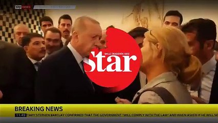 Başkan Erdoğan’dan SKY News muhabirine: Onlarla görüşmeyeceğim. Onlar karşıtlarıyla görüşecek