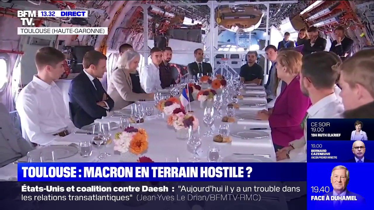 Le couple Macron-Merkel est à Toulouse pour resserrer ses liens et discuter des conflits internationaux du moment