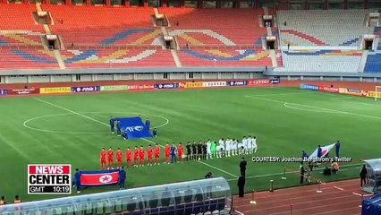 Swedish diplomat reveals video footage of inter-Korean World Cup qualifier in Pyeongyang