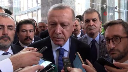 Cumhurbaşkanı Erdoğan: "Amerika ziyaretim buraya gelecek heyetlerle yapılan görüşmelerden sonra...