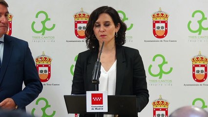 Díaz Ayuso brinda "todo su apoyo" a Cataluña, que está "secuestrada"
