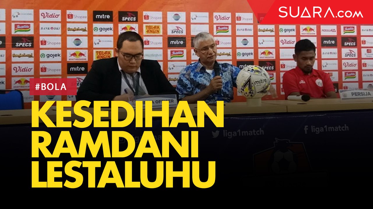 Kesedihan Ramdani Lestaluhu atas Amburadulnya Performa Persija