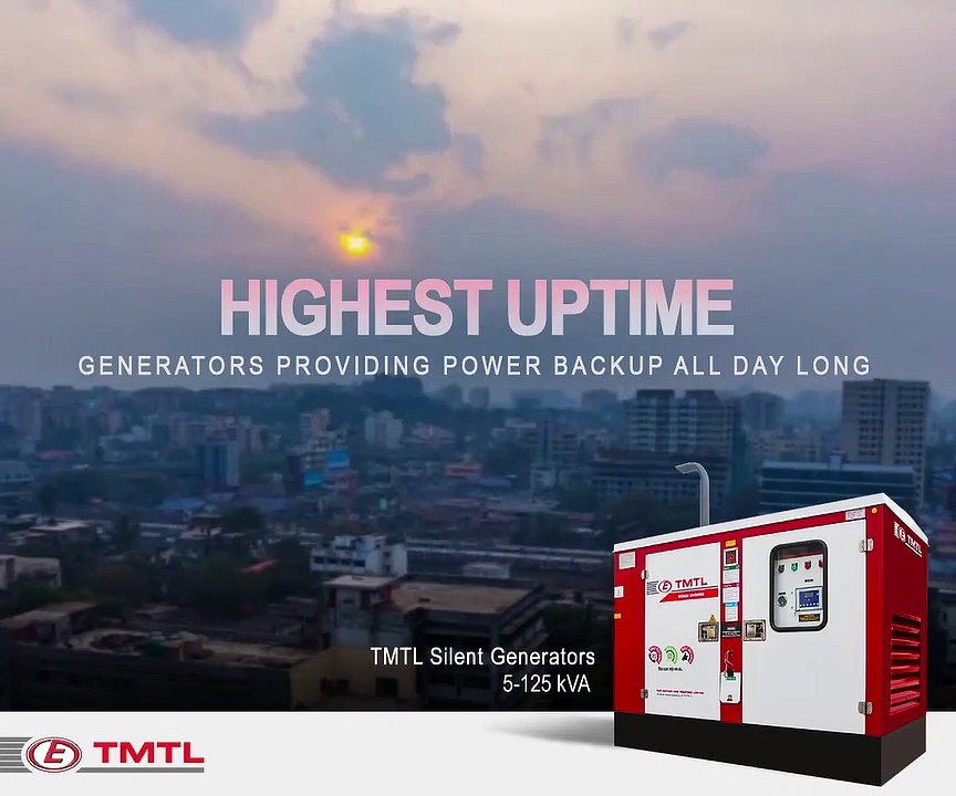 Highest uptime - Generators providing power backup all day long.