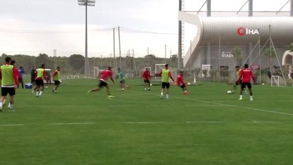 Antalyaspor, Gençlerbirliği maçının hazırlıklarını sürdürüyor