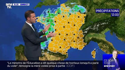 La météo pour ce jeudi 17 octobre 2019