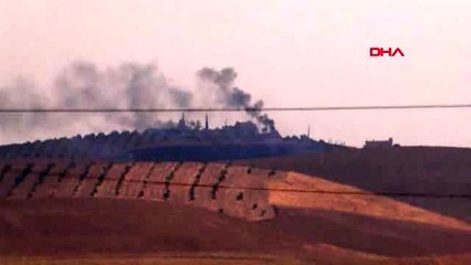 Şanlıurfa ayn el arab bölgesinden dumanlar yükseldi