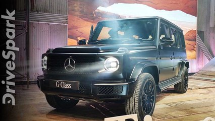 Video herunterladen: Mercedes-Benz G 350d Launched In India | First Look & Walkaround | Prices, Specs, Features & Details