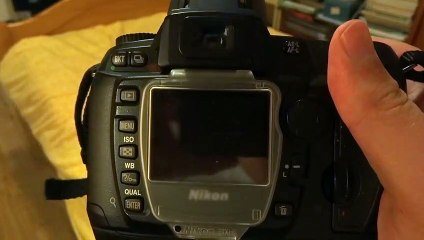 Nikon D70s erreur CHA écriture impossible lecture OK
