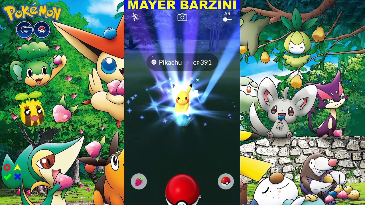 Pokémon GO PIKACHU Pokémon # 025.mp4