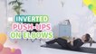 Inverted push-ups on elbows - Step to Health