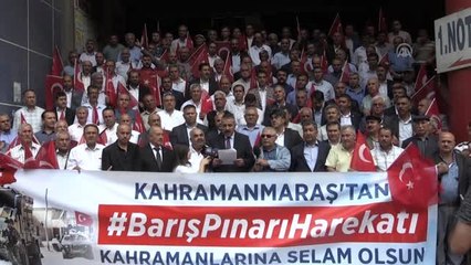 Muhtarlardan Barış Pınarı Harekatı'na destek