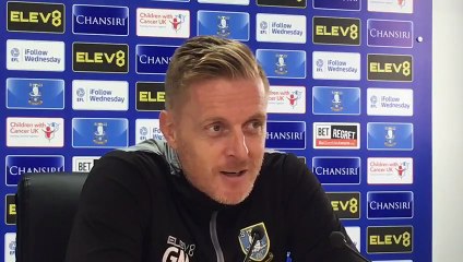 Sheffield Wednesday manager Garry Monk on the condition of Fernando Forestieri at the end of his six match suspension
