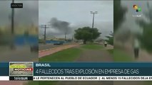 Explosión en empresa de gas en Boa Vista provoca 4 muertos y 2 heridos