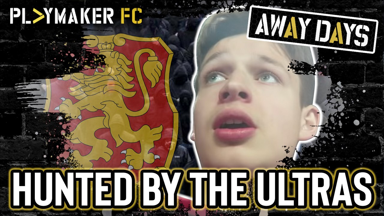 Away Days | England fans flee Bulgarian Ultras through the streets of Sofia