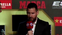 Barca's Messi receives record sixth European Golden Shoe