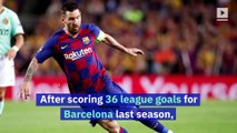 Lionel Messi Wins Record Sixth Golden Shoe