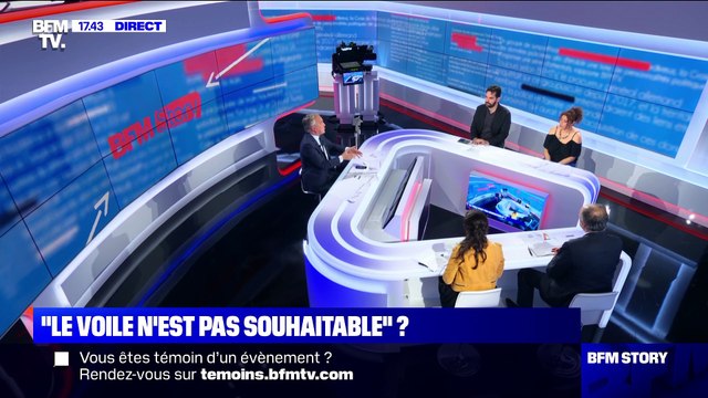 Sondage Elabe: 6 Français sur 10 disent non au voile lors des sorties scolaires - 16/10