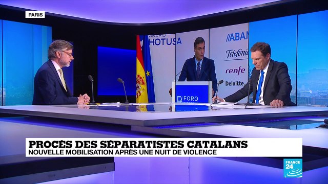 Procès des séparatistes catalans : Nouvelle mobilisation après une nuit de violence