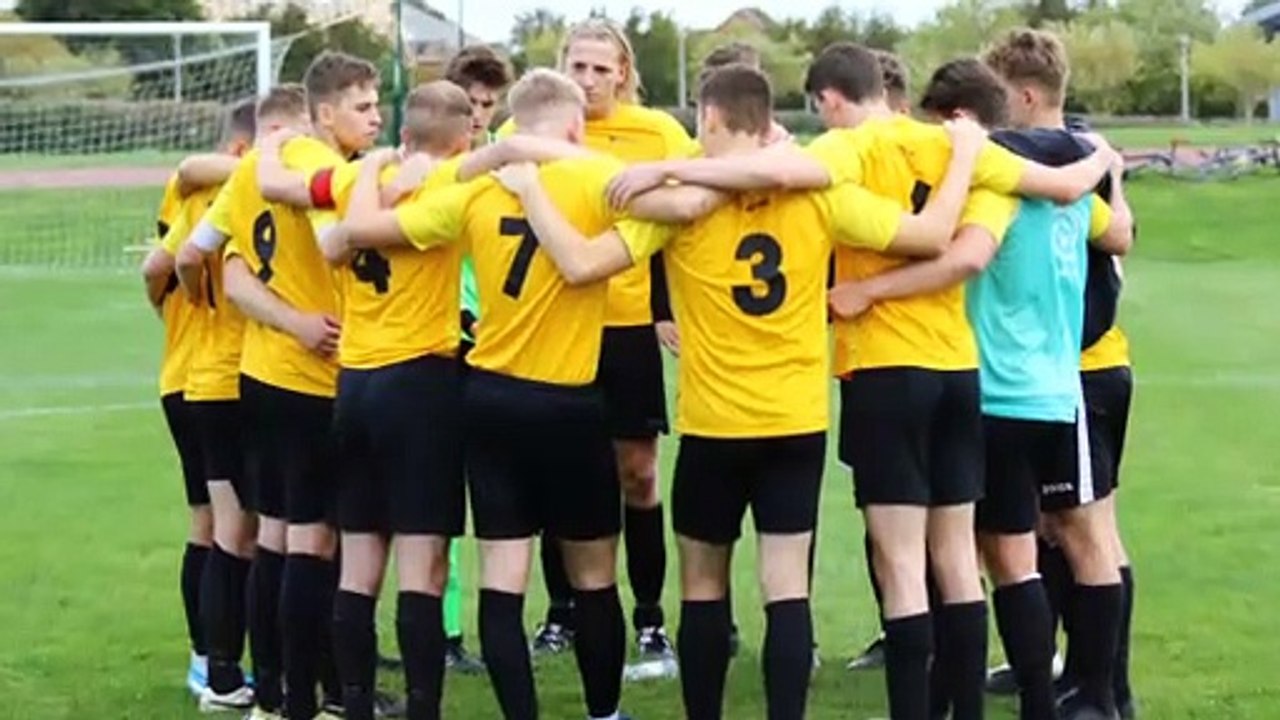 University of Chichester football action, Oct 2019