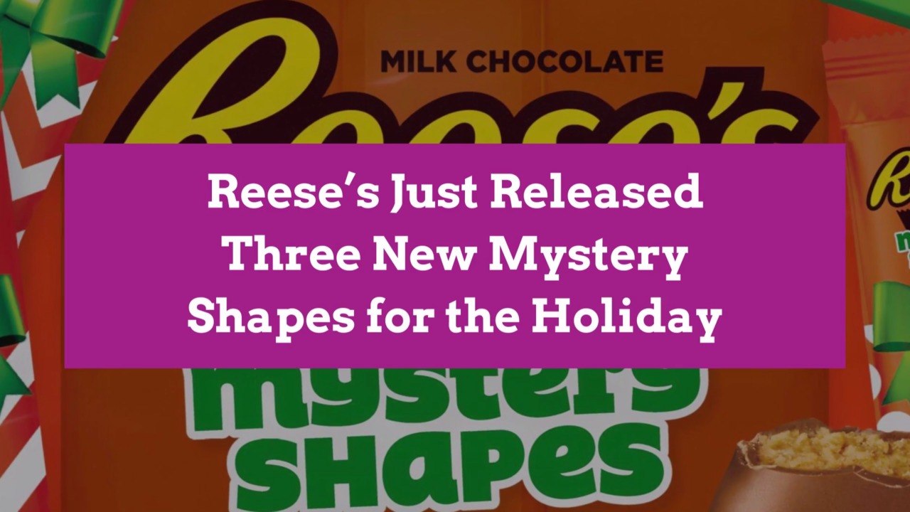 Reese's Just Released Three New Mystery Shapes for the Holidays