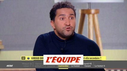 Giroud double buteur, sa situation en club devient-elle secondaire? - Foot - L'Équipe d'Estelle