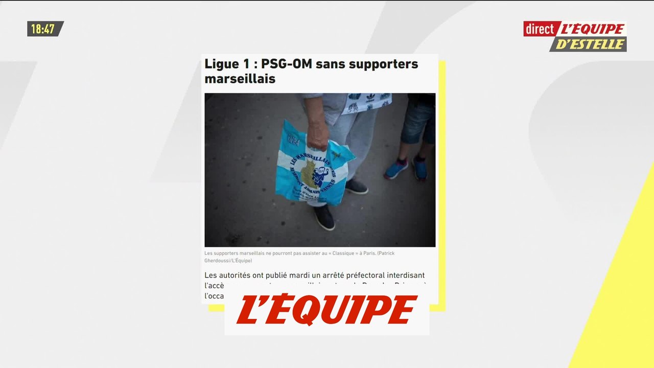 PSG-OM sans supporters marseillais - Foot - L1