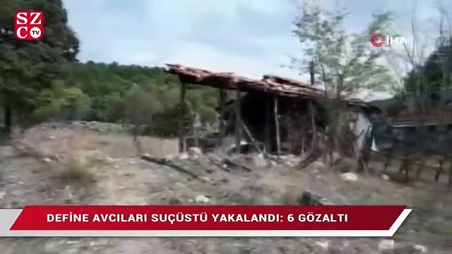 Define avcıları suçüstü yakalandı