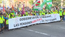 Miles de personas se manifiestan en Madrid para reivindicar las pensiones