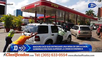 Maduro dice que entregará una mina de oro a cada gobernación para superar la crisis económica | El Diario en 90 segundos