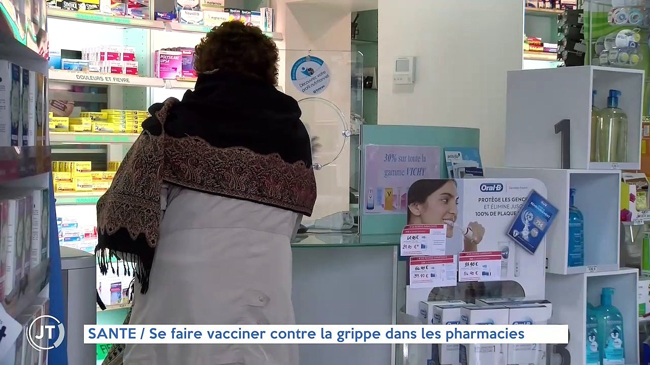 SANTE Se faire vacciner contre la grippe dans les pharmacies