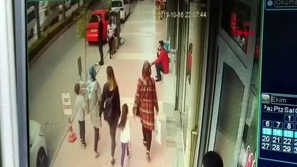 Elazığ'da pompalı saldırı anı kamerada