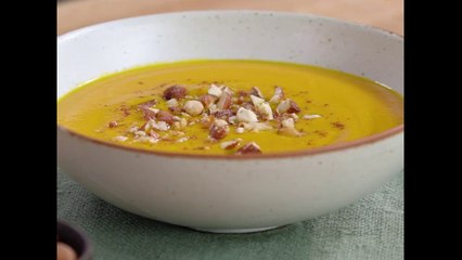 Recette du velouté de potimarron au lait d'amande - 750g