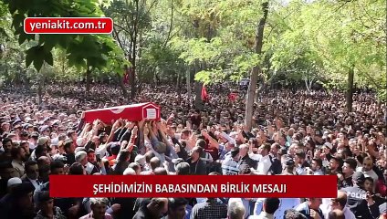 Barış Pınarı Harekatı'ndaki ilk şehidimizin babasından mesaj var: Tek yumruk olarak dünyaya cevap vermeliyiz