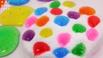 Learn Colors Slime Water Toy Clay Foam Colors Clay Slime Pizza DIY Toys For Kids