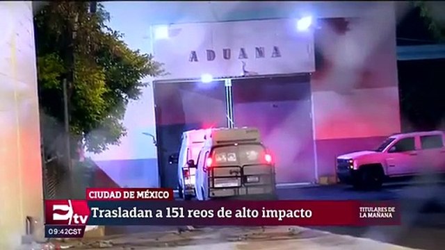 Trasladan a 140 reos de la CDMX a penales de Chiapas y Oaxaca